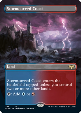 Stormcarved Coast Innistrad- Crimson Vow Alternate Art